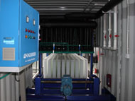 Direct system block ice making machine in container_7