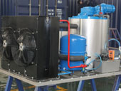 flake ice machine with air cooling condenser_2