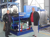 Fif-250w 25ton large capacity flake ice machine