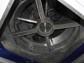 Flake ice machine with ice storage room_5