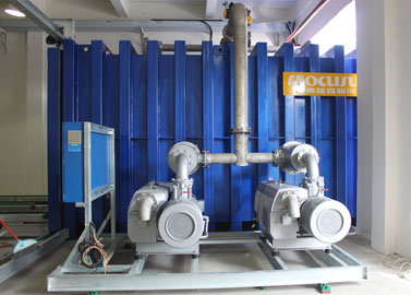 Vacuum cooler for ready food