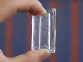 Edible tube ice