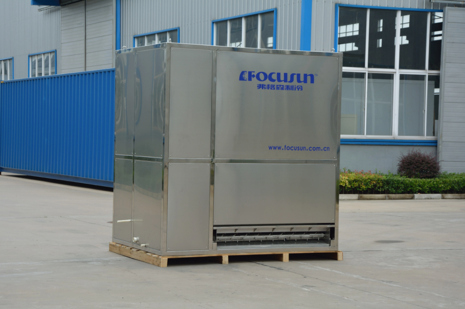 Large-scale plate ice maker machine designed for continuous industrial cooling applications